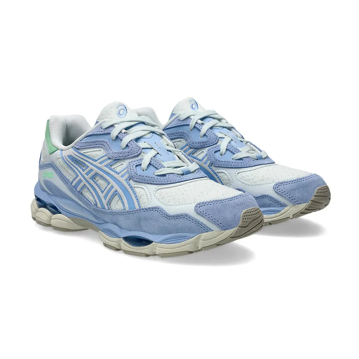 Reinforced Heel Counter Comfort Insoles GEL-NYC 'Airy Blue Stone Wash'