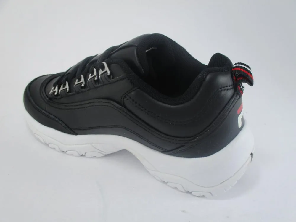 Fila scarpa sneakers da donna Strada Low 1010560.25Y nero Laser Cut Perforations