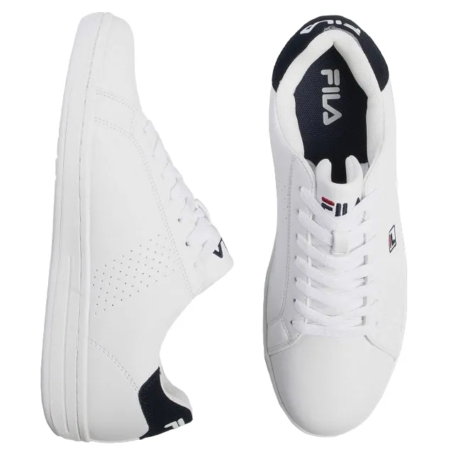 Fila sneakers da uomo Crosscourt 2 F Low 1010276.98F bianco anti - microbial - design shoes