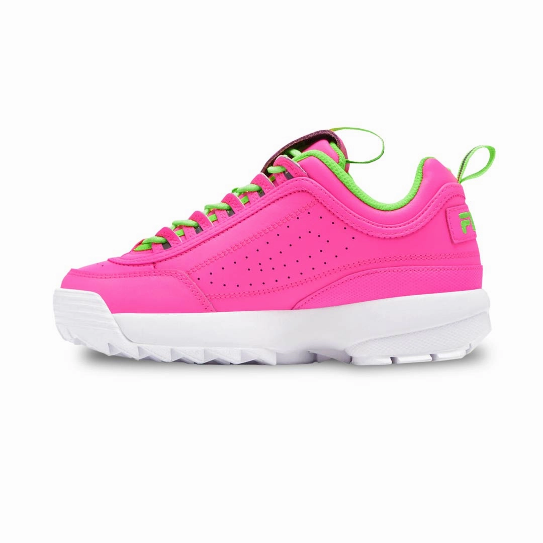 FILA - Kids' (Junior) Disruptor II Premium Shoes (3XM01606 665) Comfortable Straps FlexibleSole