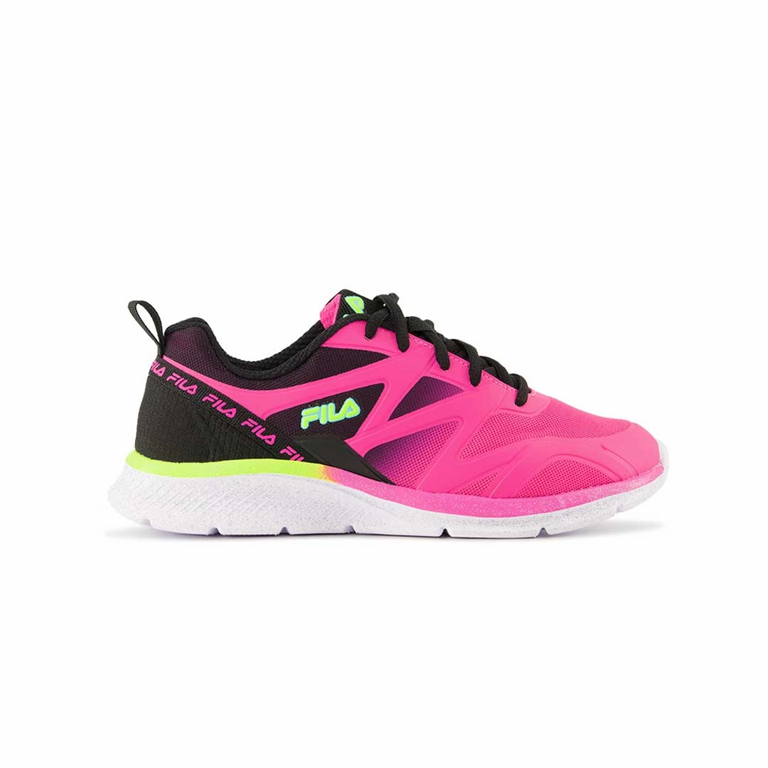 Cool Surface Flexible Groove Outsoles FILA - Kids' (Junior) Galaxia 5 Shoes (3RM02453 656)