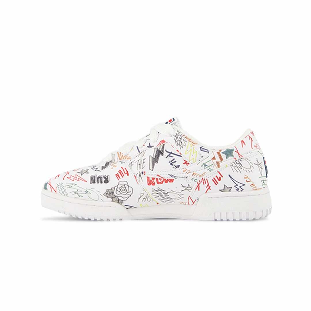 Core Stability Room To Grow FILA - Kids' (Junior) Original Fitness Scriblles Shoes (3FM01732 171)
