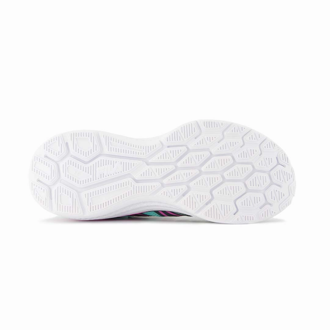 Auxetic Knit FILA - Kids' (Junior) Superstride 3 Strap Shoes (3RM01708 070)