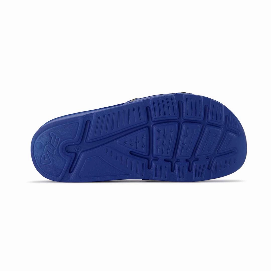 FILA - Kids' (Preschool & Junior) Sleek Slides (3SM00021 401) No Break In Design Heat Sealed Layers