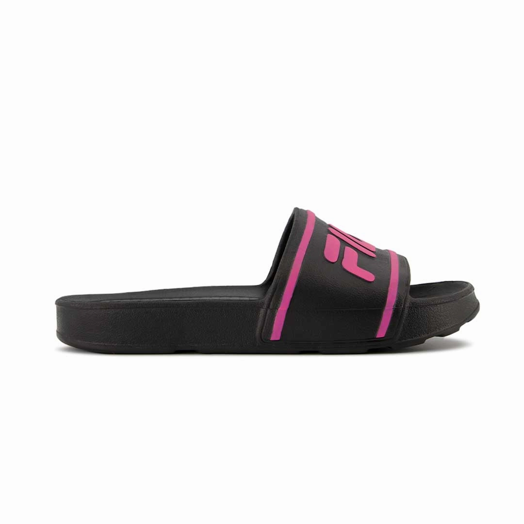 Textured Surface Full Cushion FILA - Kids' (Preschool & Junior) Sleek Slides (3SM00021 973)