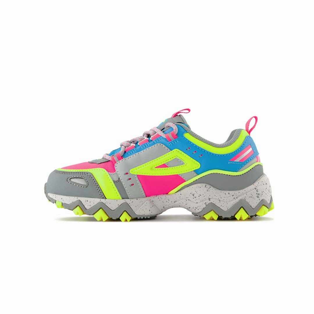 FILA - Kids' (Preschool) Oakmont TR Shoes (3JM01680 675) Street Friendly Collapsible Heel