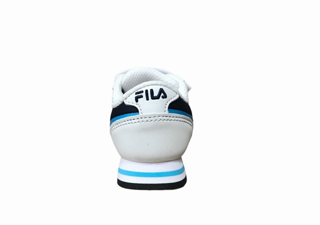 Fila scarpa sneakers da bambino con velcro Orbit Infants 1011080.92E bianco Flexible Groove System Energy Guidance System