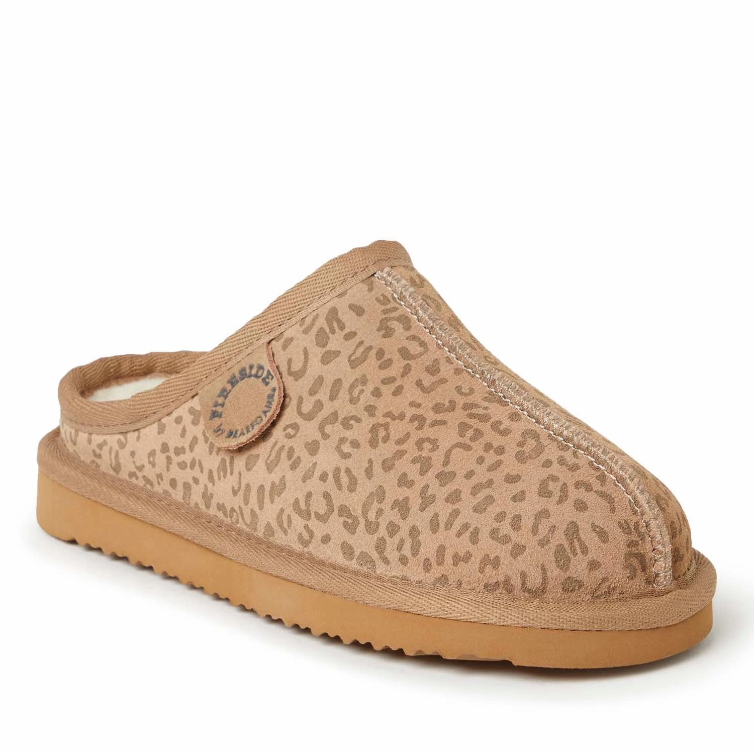 Wear resistant Cycling Fireside by Dearfoams Kids Dempsey Genuine Shearling Clog Slipper