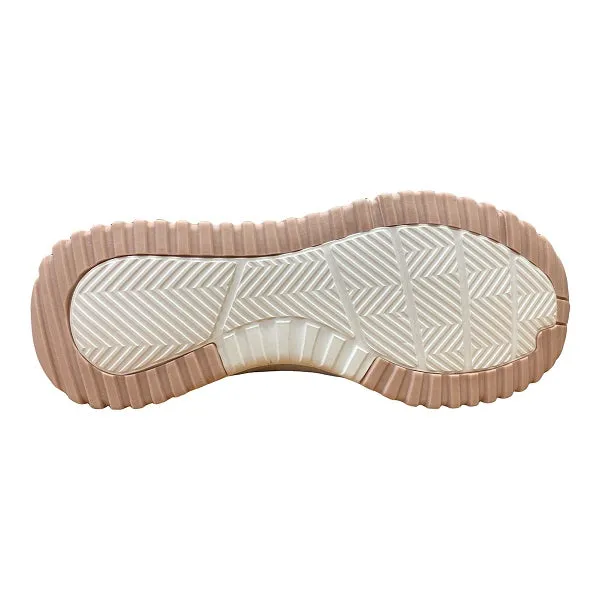 Skechers scarpa sneakers da donna Bobs Squad 3 Star Flight 117186/WLPK bianco rosa running on uphill shoes