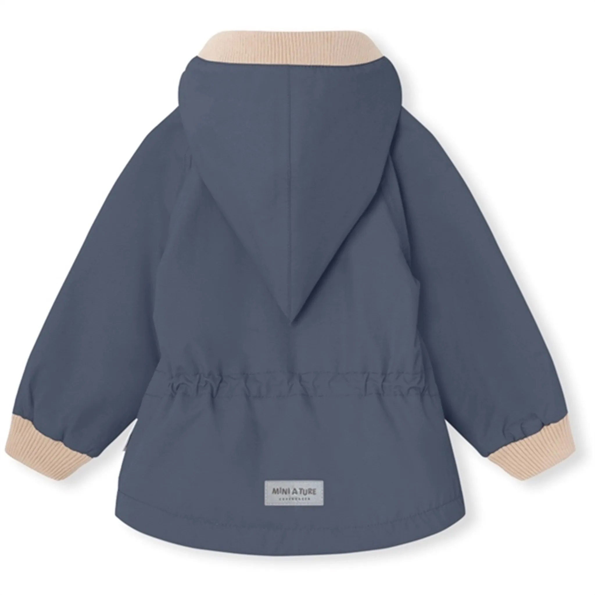 MINI A TURE WAI Spring Jacket Ombre Blue Non Bulky Design