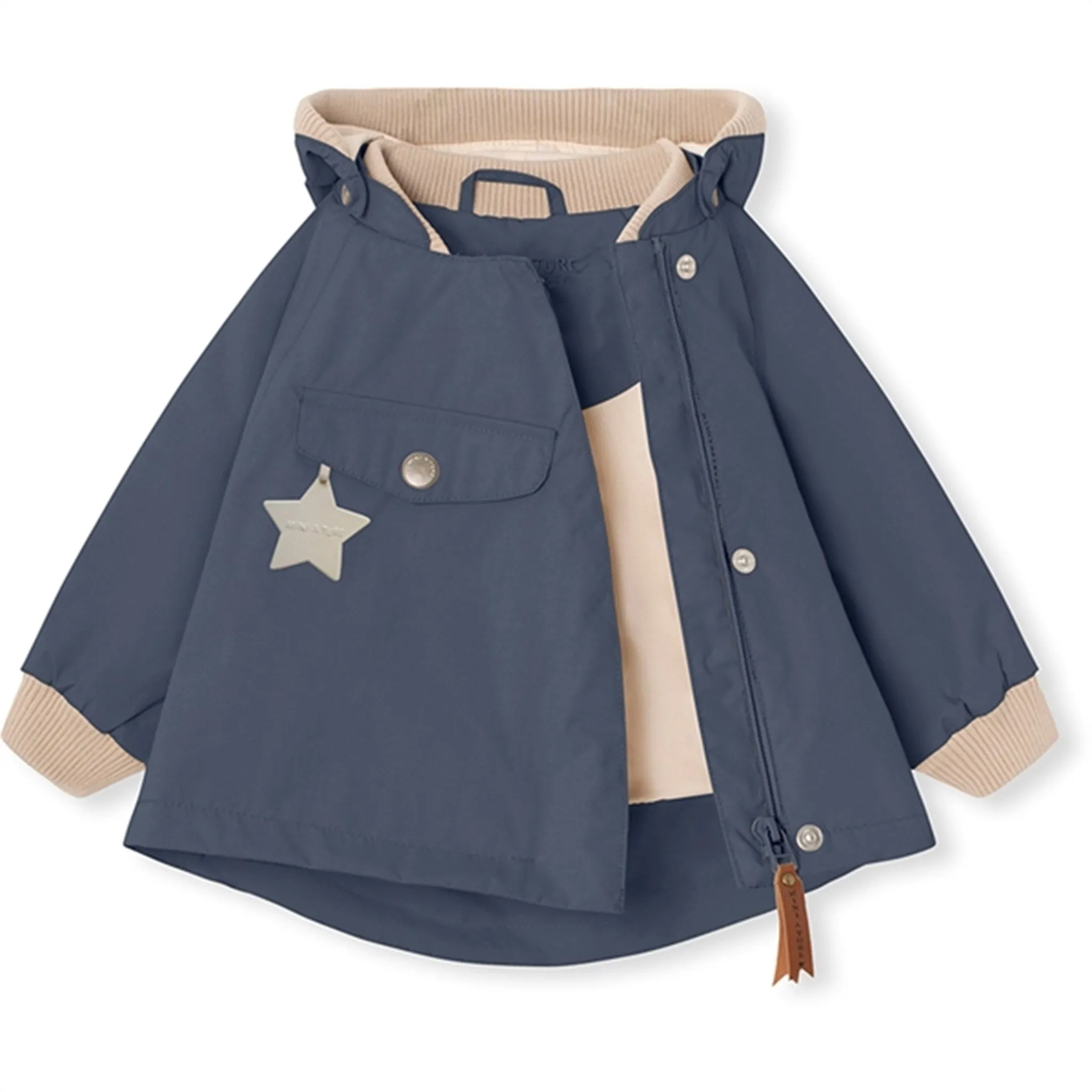 MINI A TURE WAI Spring Jacket Ombre Blue Advanced Wickability System CompactPacking