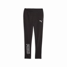 Puma Pantalone sportivo da ragazzo Activ Sport 676292-01 nero Flex Tights Quick Dry Joggers