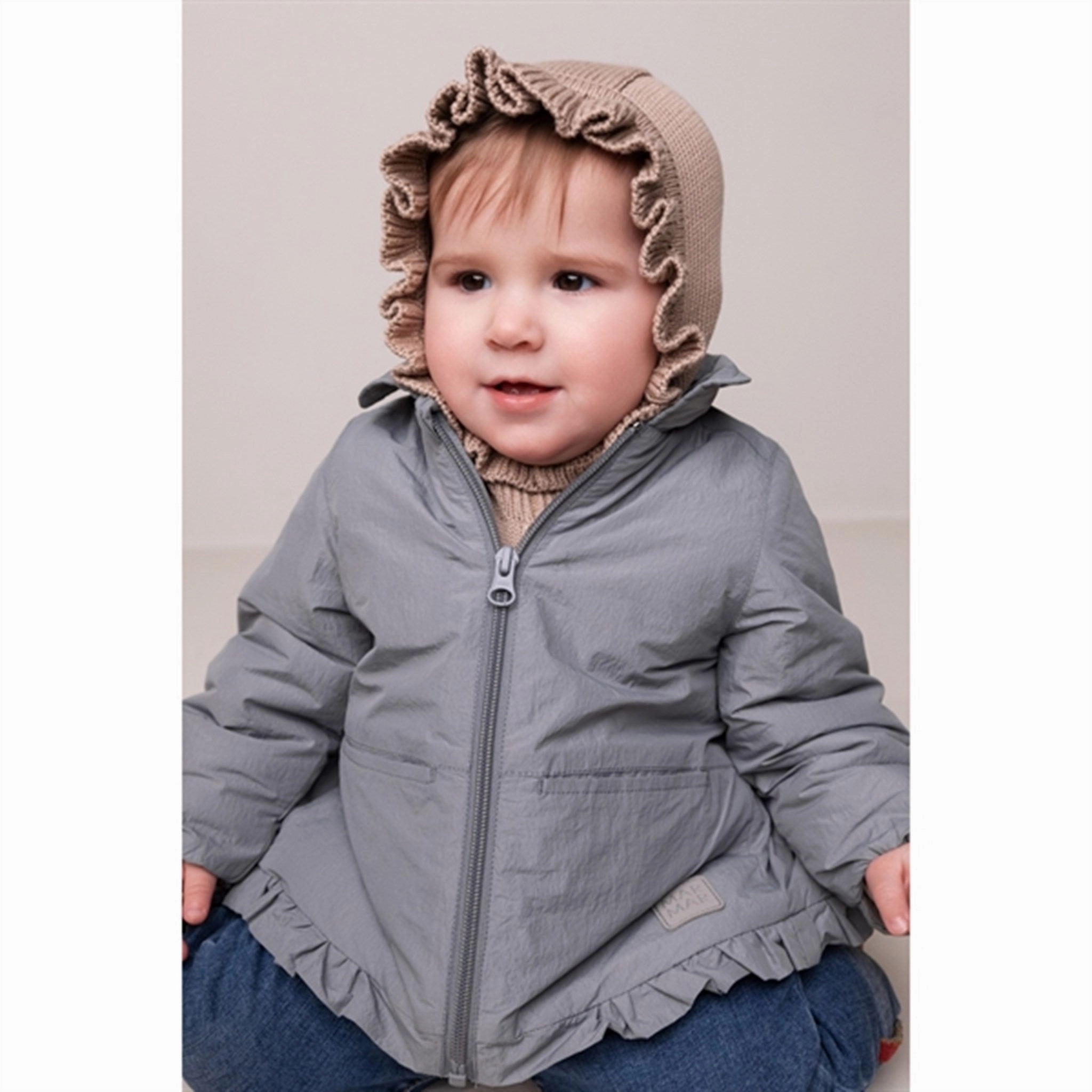 MarMar Feather Blue Oleda Thermo Jacket Rid?? Soft Lined Interior Temperature Balancing Layer