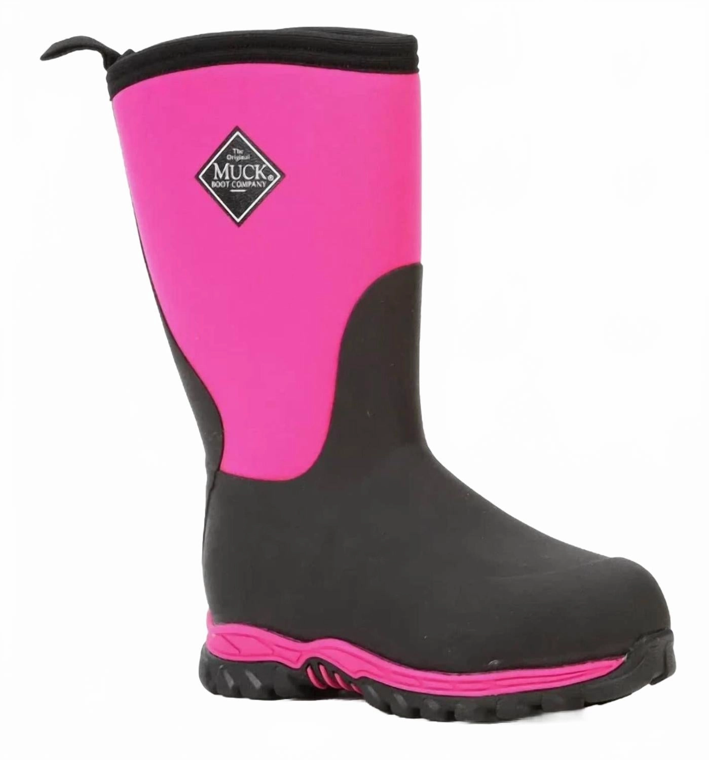 Reinforced Eyestay Durability Adaptive Cushioning Tech Girl's Rugged Ii Outdoor Performance In Pink/black