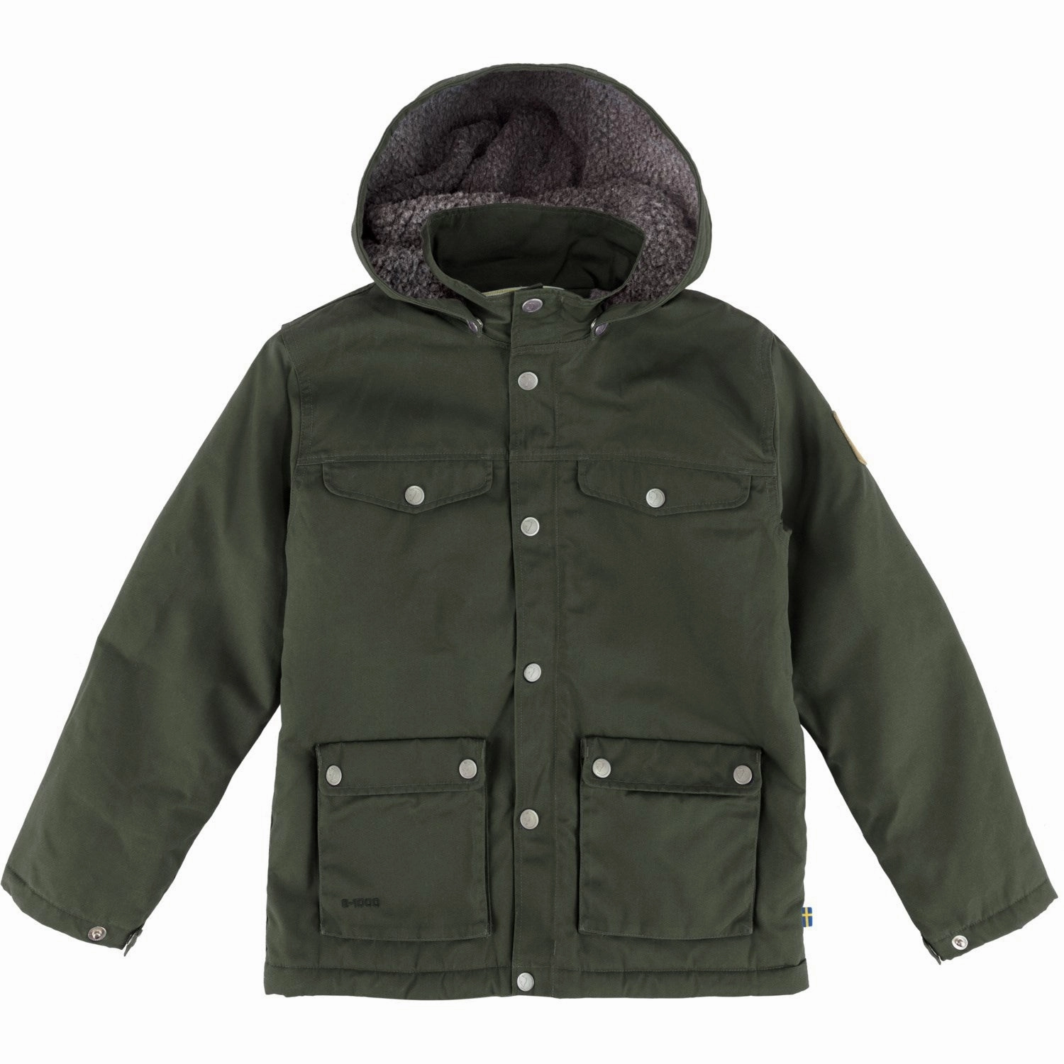 Fj?llr?ven Deep Forest Kids Greenland Winter Jacket Advanced Insulation Loose Fit