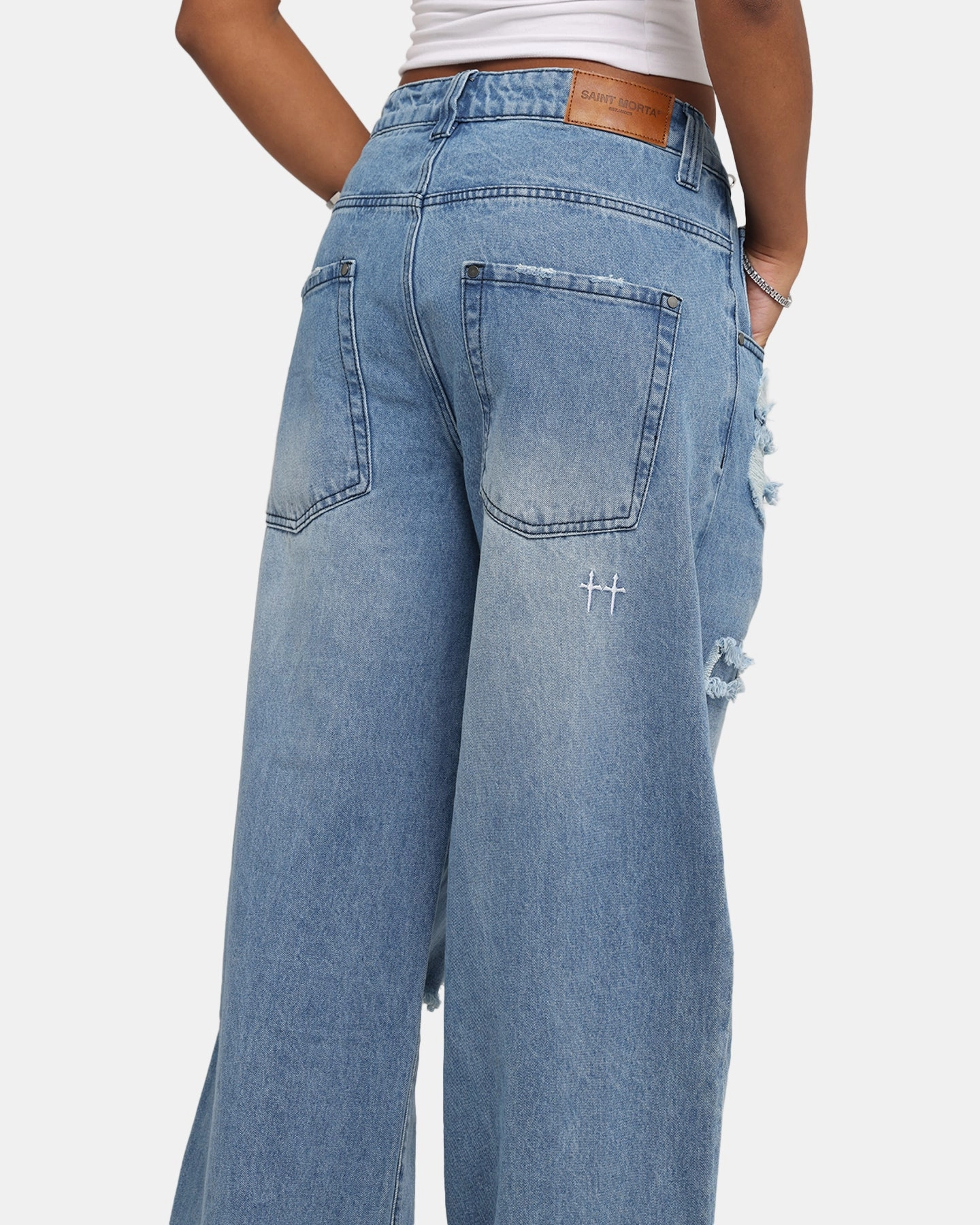Saint Morta Amplus Rampage Jeans Rampage Blue Lightweight Layer