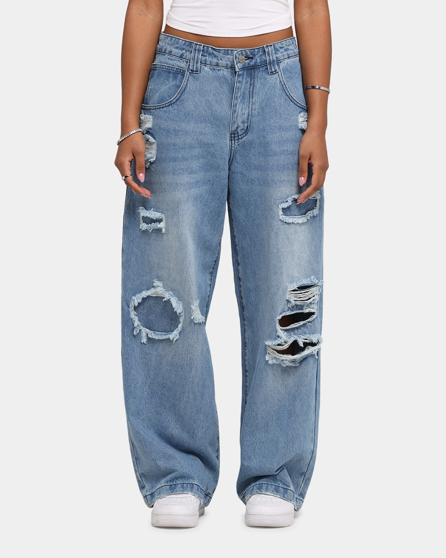 Saint Morta Amplus Rampage Jeans Rampage Blue Breathable Waist