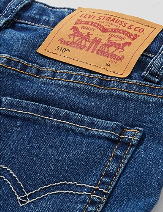 Levi's Kids Pantalone Jeans 510 Eco Perforrmance Skinny Fit 8EC758M8R 9EC758-M8R blu Comfortable Design
