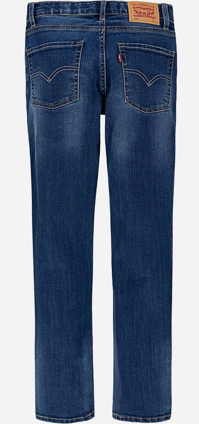 Levi's Kids Pantalone Jeans 510 Eco Perforrmance Skinny Fit 8EC758M8R 9EC758-M8R blu Relaxed Wear WaterRepellent