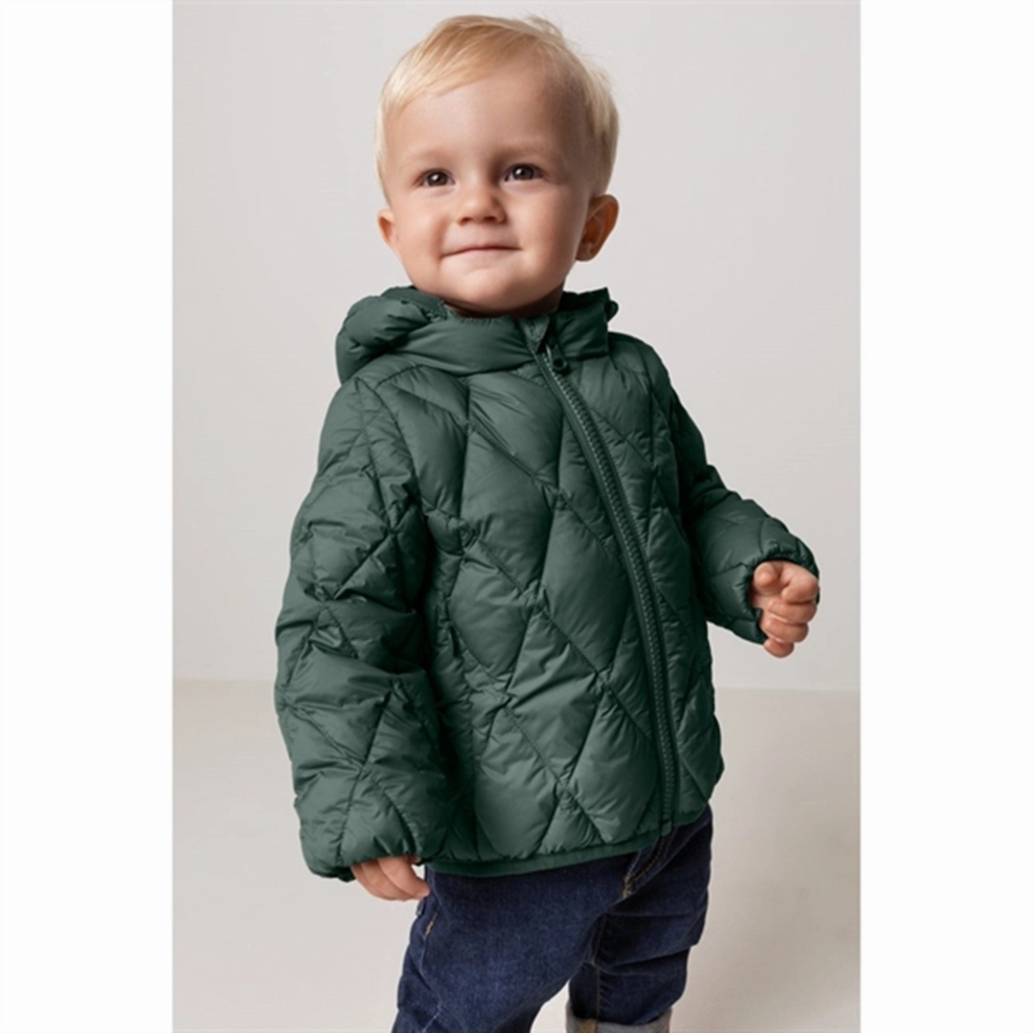MarMar Owen Light Puffer Down Jacket Dark Leaf Anti Slip Shoulder Pads