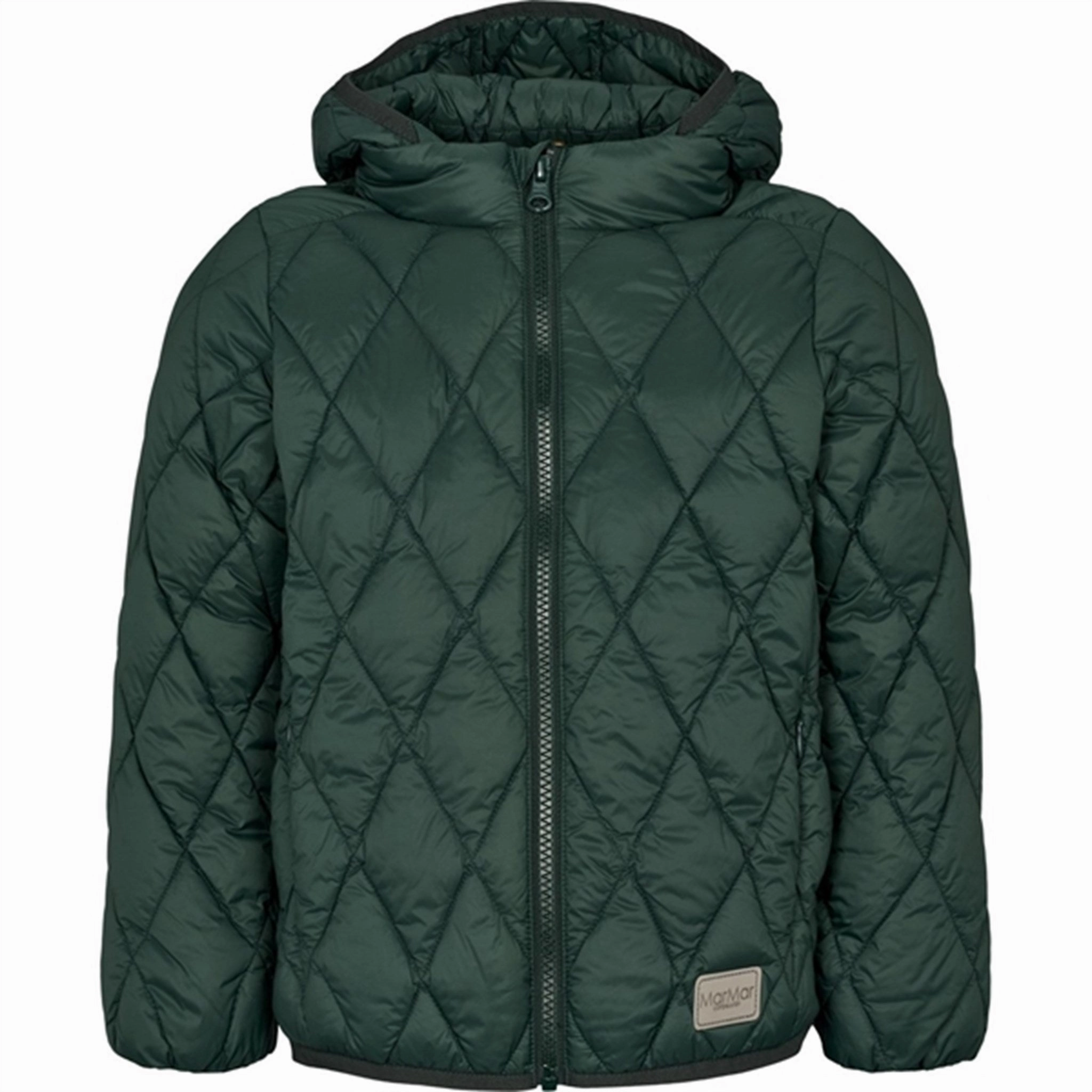 TemperatureRegulating Reinforced Elbow Padding MarMar Owen Light Puffer Down Jacket Dark Leaf