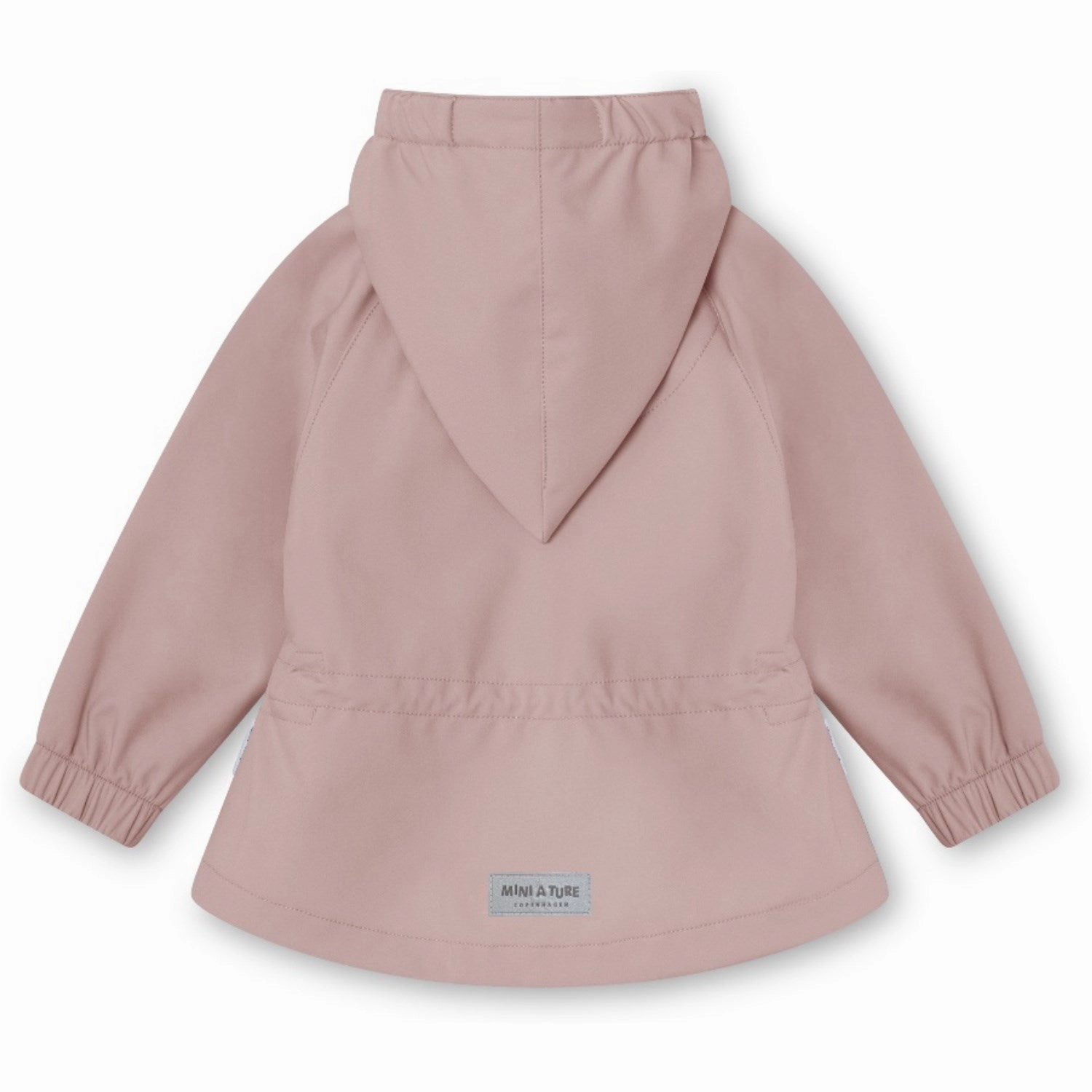 Mini A ture Cloudy Rose Wai Spring Softshell Jacket. GRS Soft Fleece Lining Detachable Layer