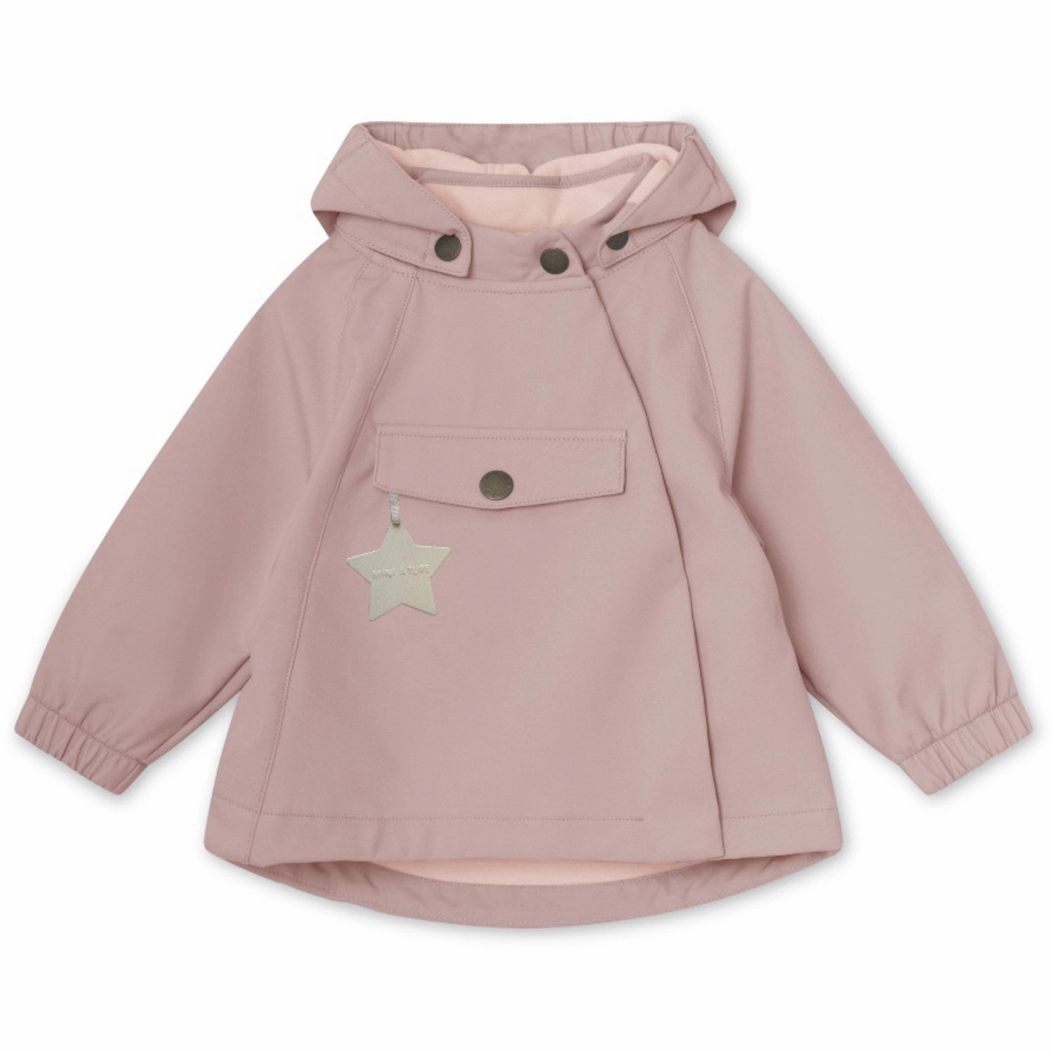 Anti Pilling Finish Mini A ture Cloudy Rose Wai Spring Softshell Jacket. GRS