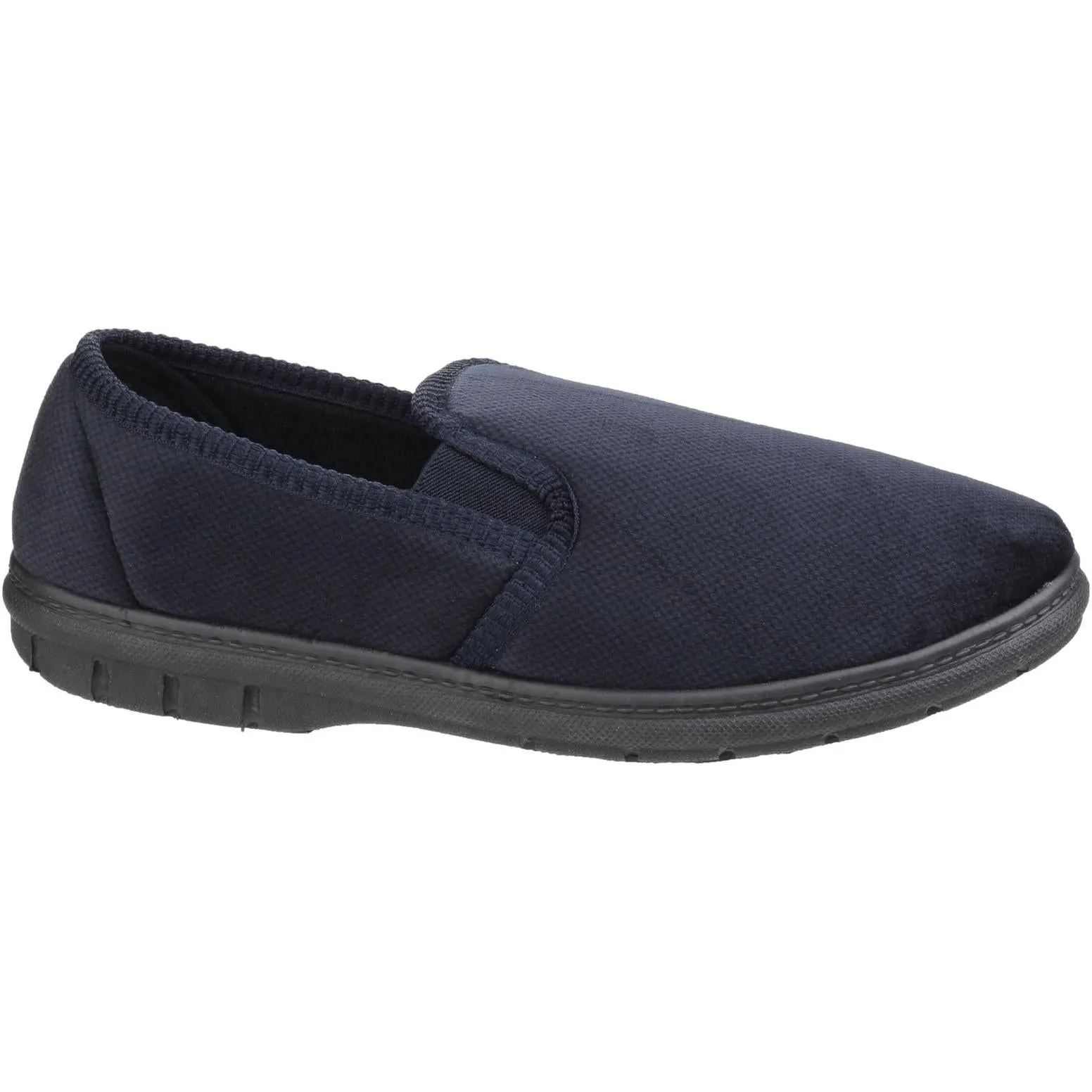 Fleet & Foster John Twin Gusset Memory Foam Slipper