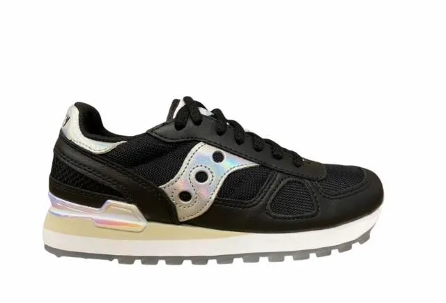 obstacle course shoes Arch Focus Saucony Original scarpa sneakers da donna Shadow S60565-1 nero iridescente
