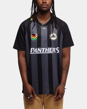 weekend run Bleacher Athletic Penrith Panthers NRL 1908 Collared T-Shirt Official Team Colour