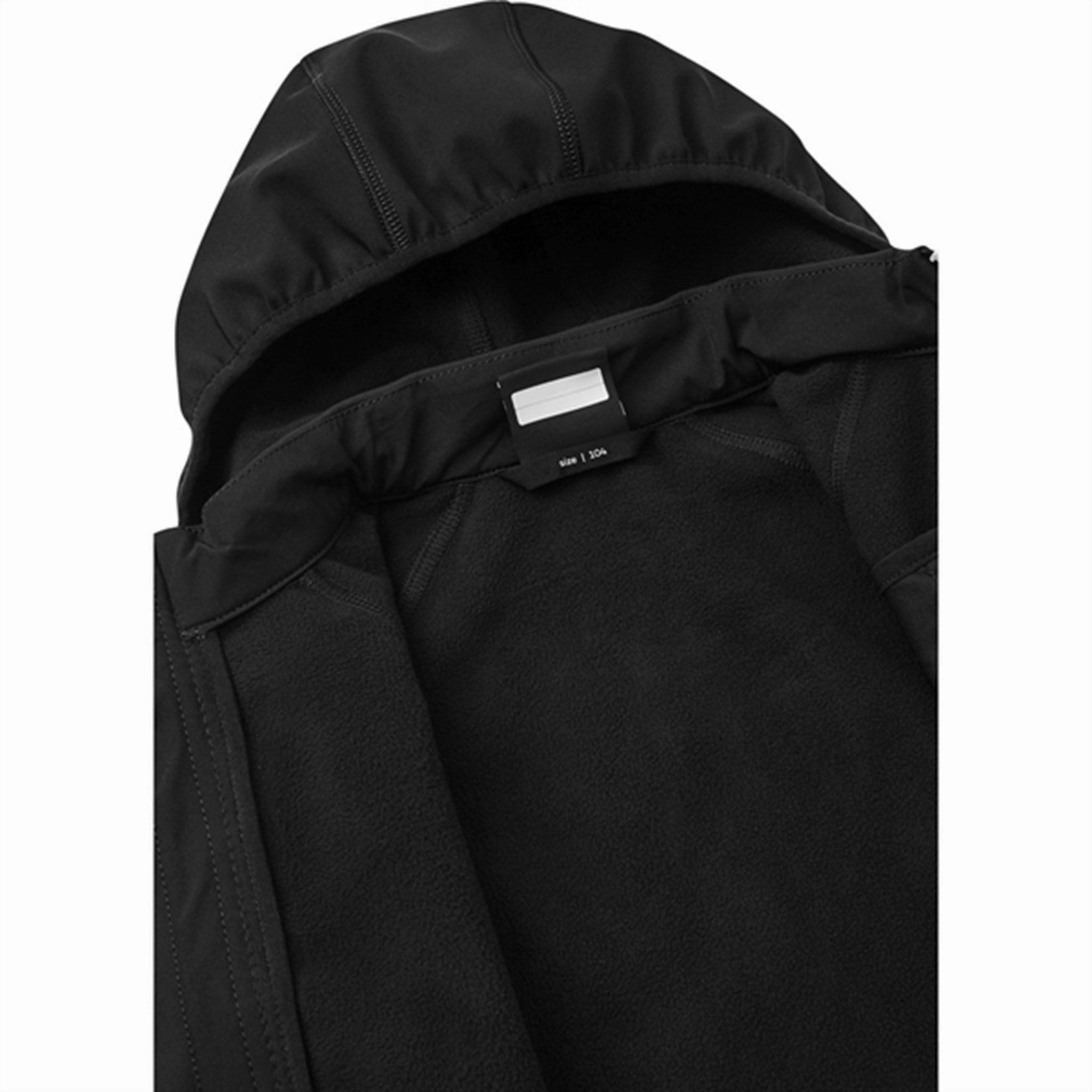 Subtle Color Tone Reima Softshell Jakke Vantti Black
