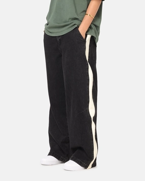 Quick Motion Minimal Edge Saint Morta Amplus Sidewinder Jeans Black/Off White