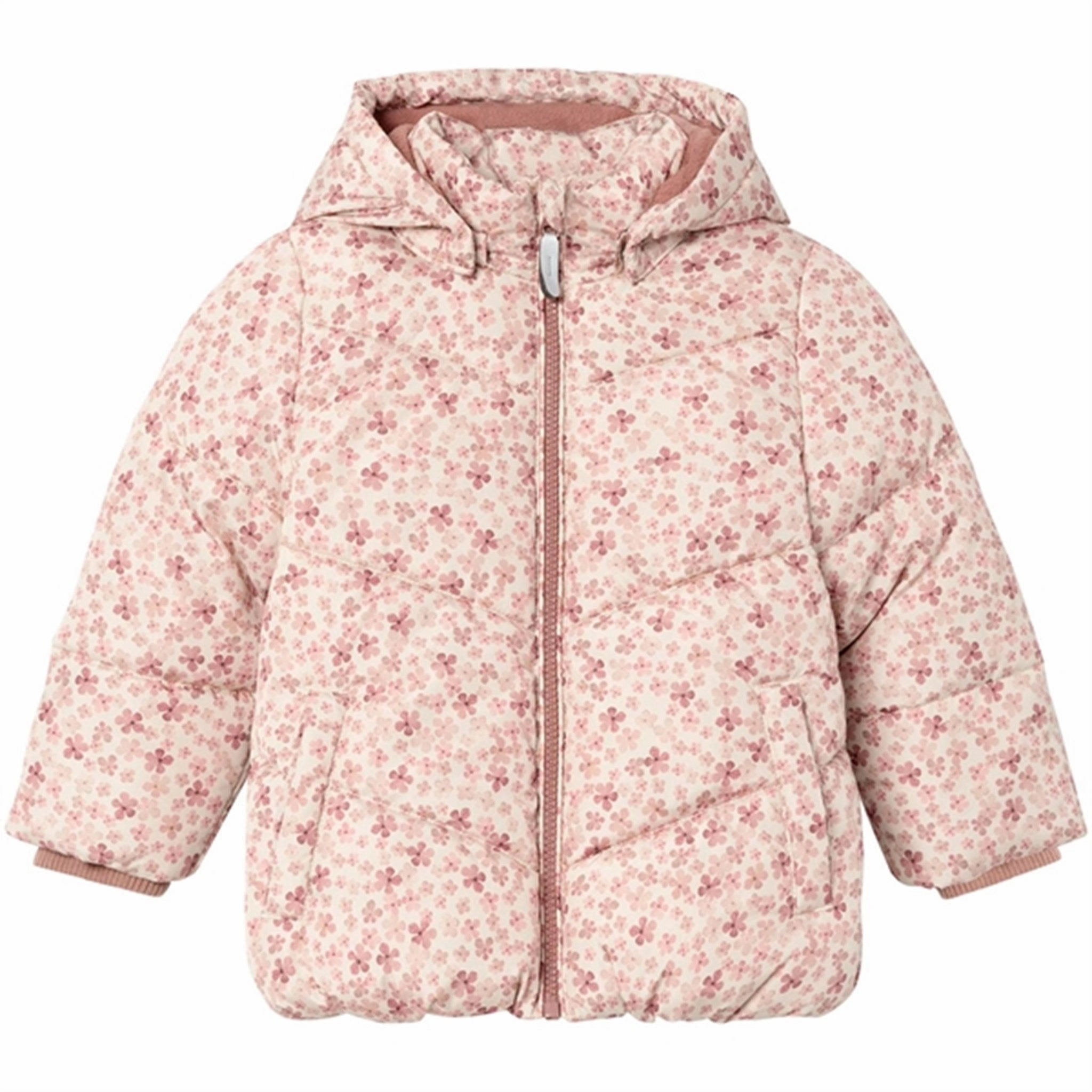 Name it Moonbeam May Puffer Jacket Soft Flower Taped Seams