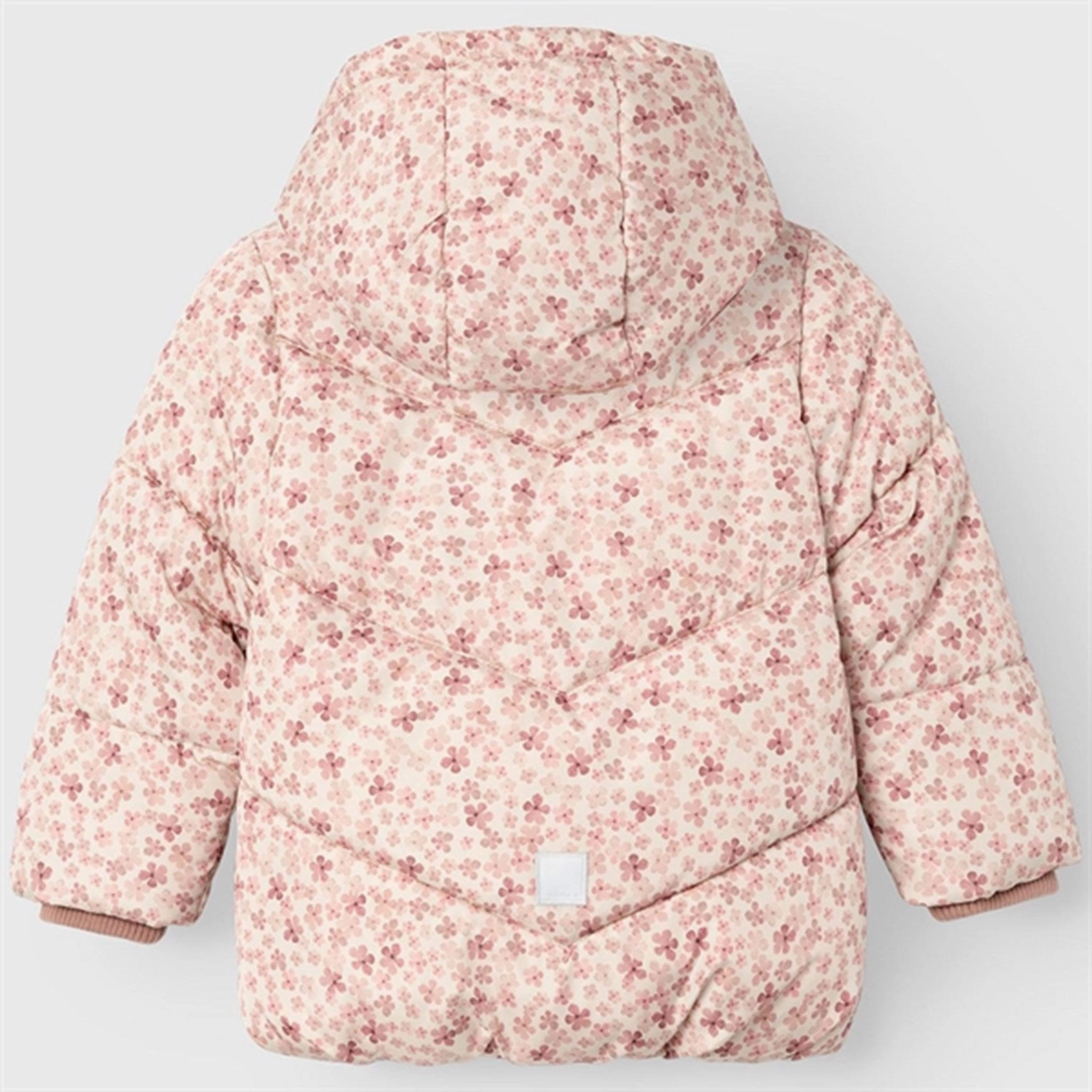 Name it Moonbeam May Puffer Jacket Soft Flower Lightweight Shell