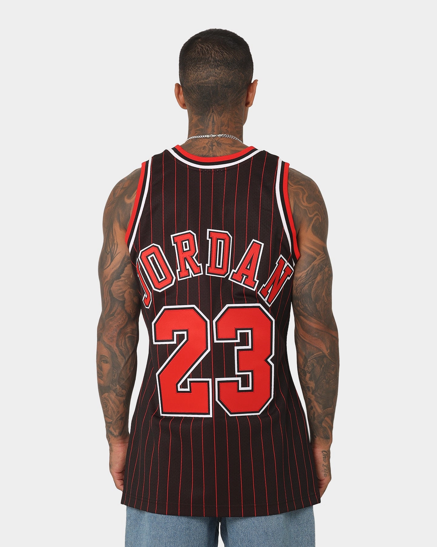 Training Ready Gear Cozy Performance Mitchell & Ness Chicago Bulls Michael Jordan '95-'96 #23 Authentic Jersey Black