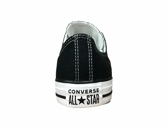 Under Armour HOVR Converse All Star Chuck Taylor Ctas OX Uomo Tela 166259C | Sneakers fiamme nera