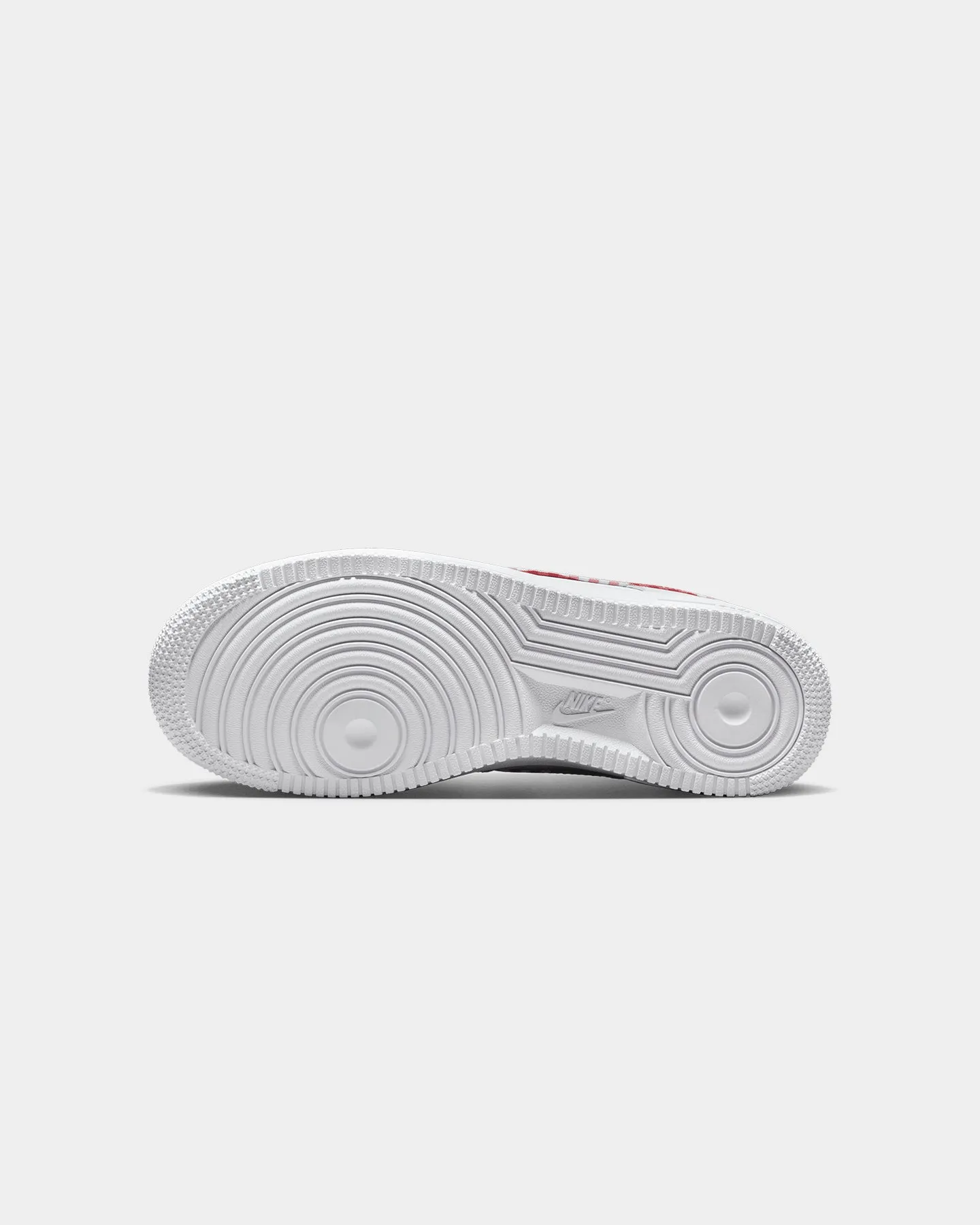 Comfort Focused Engineering Nike Women's Air Force 1 '07 "Gingham Plaid" White/Mystic Red