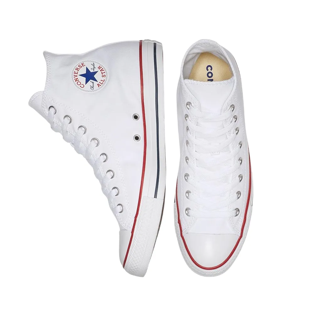 running in rural areas road races Converse All Star Chuck Taylor Classic Unisex Tela M7650C | Sneakers alta bianca