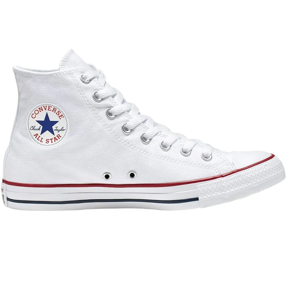 Converse All Star Chuck Taylor Classic Unisex Tela M7650C | Sneakers alta bianca ankle sock