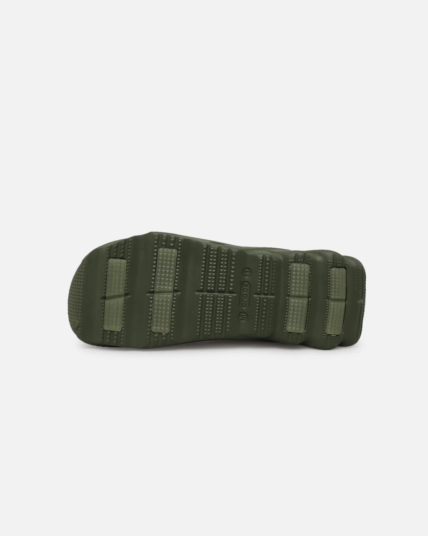Crocs Echo Storm Army Green Easy To Slip RemovableInsole