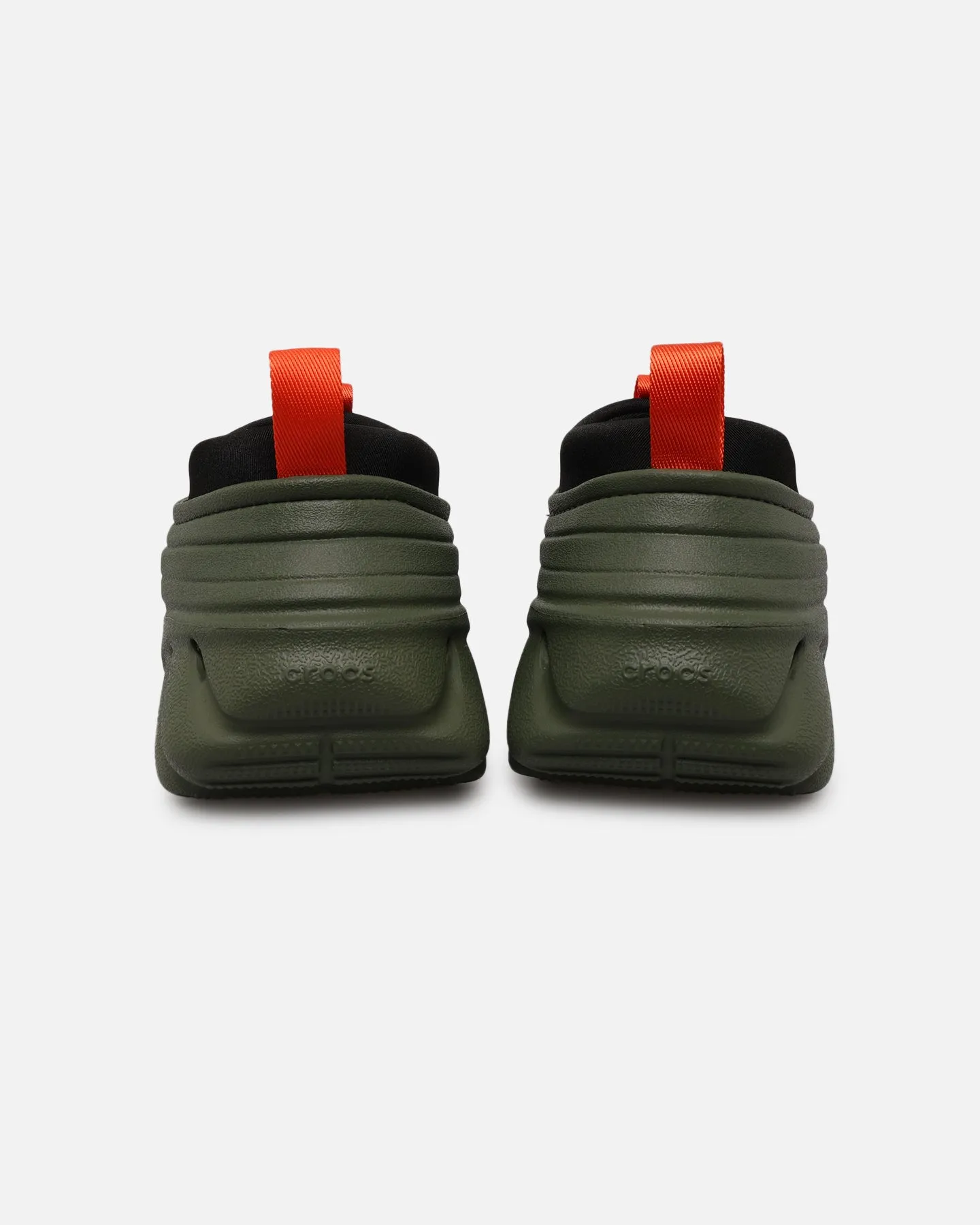 Crocs Echo Storm Army Green Breathable Linings Good Grip