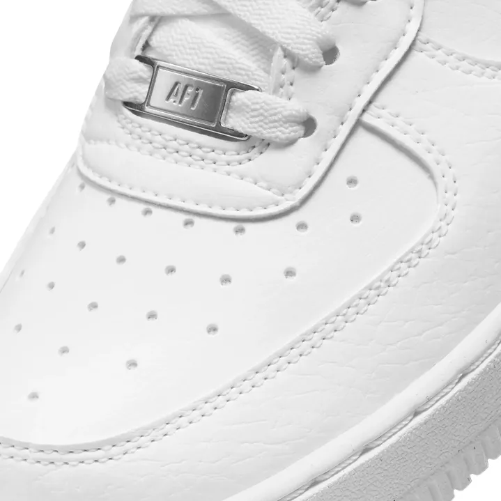 Nile scarpa sneaker da donna Air Force 1 '07 Next Nature DN1430-105 bianco-glicine fringe - decorated running option
