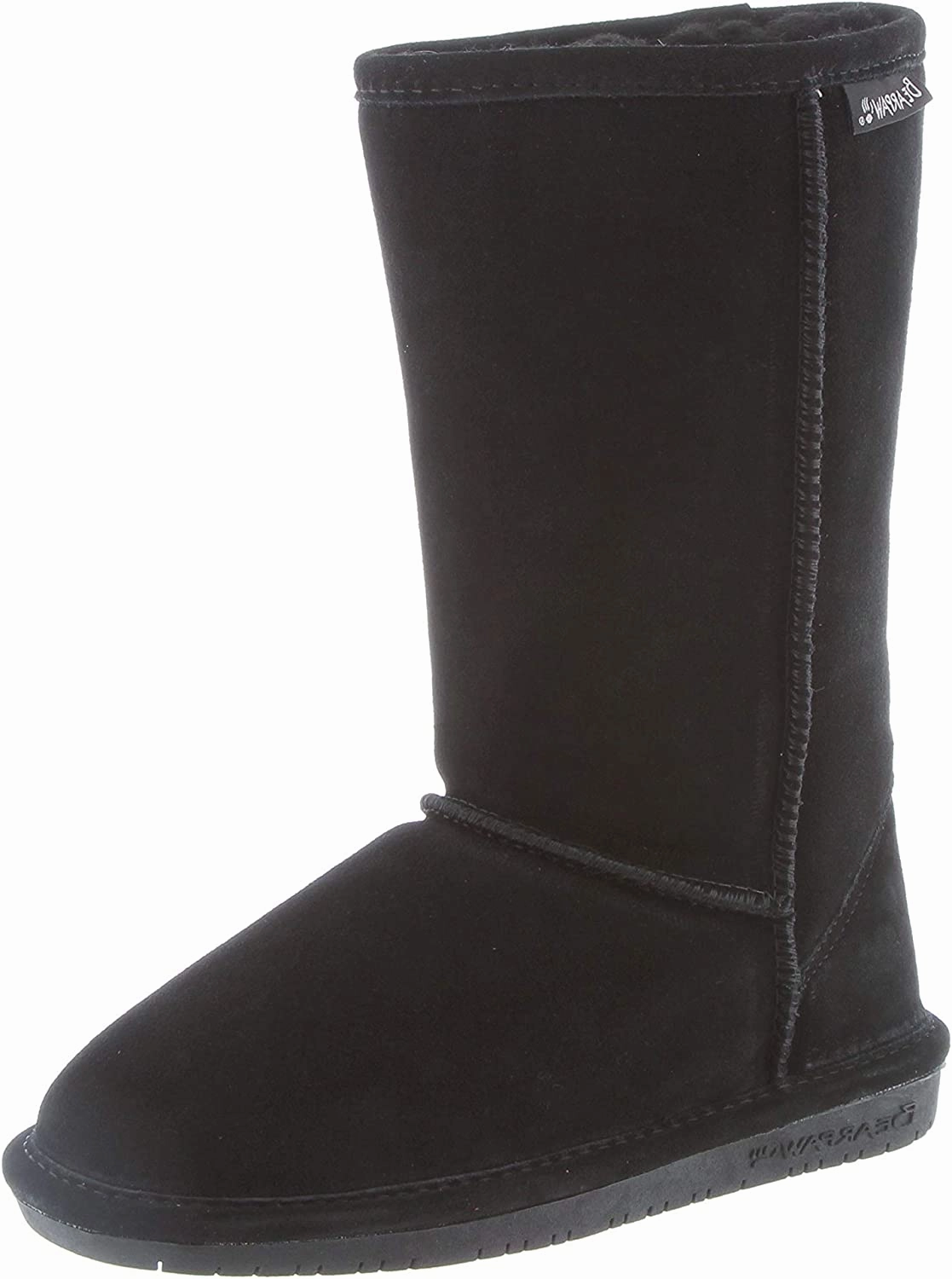 BEARPAW Emma Tall Youth Boot - Black Torsion Stability System