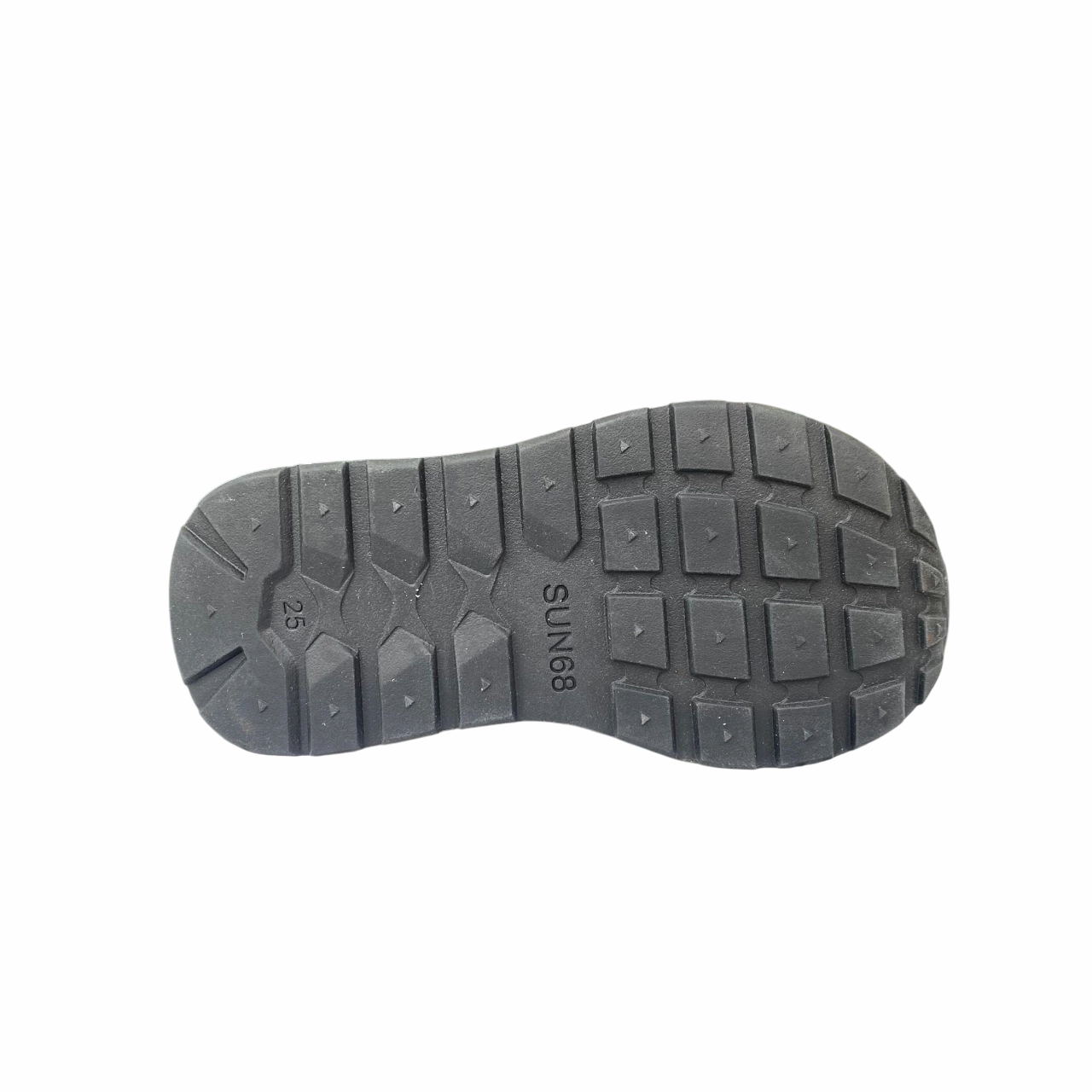 Sun68 scarpa sneakers da bambino con strappo Tom Fluo Z35302B 06 grigio chiaro AthleticDesign addiction