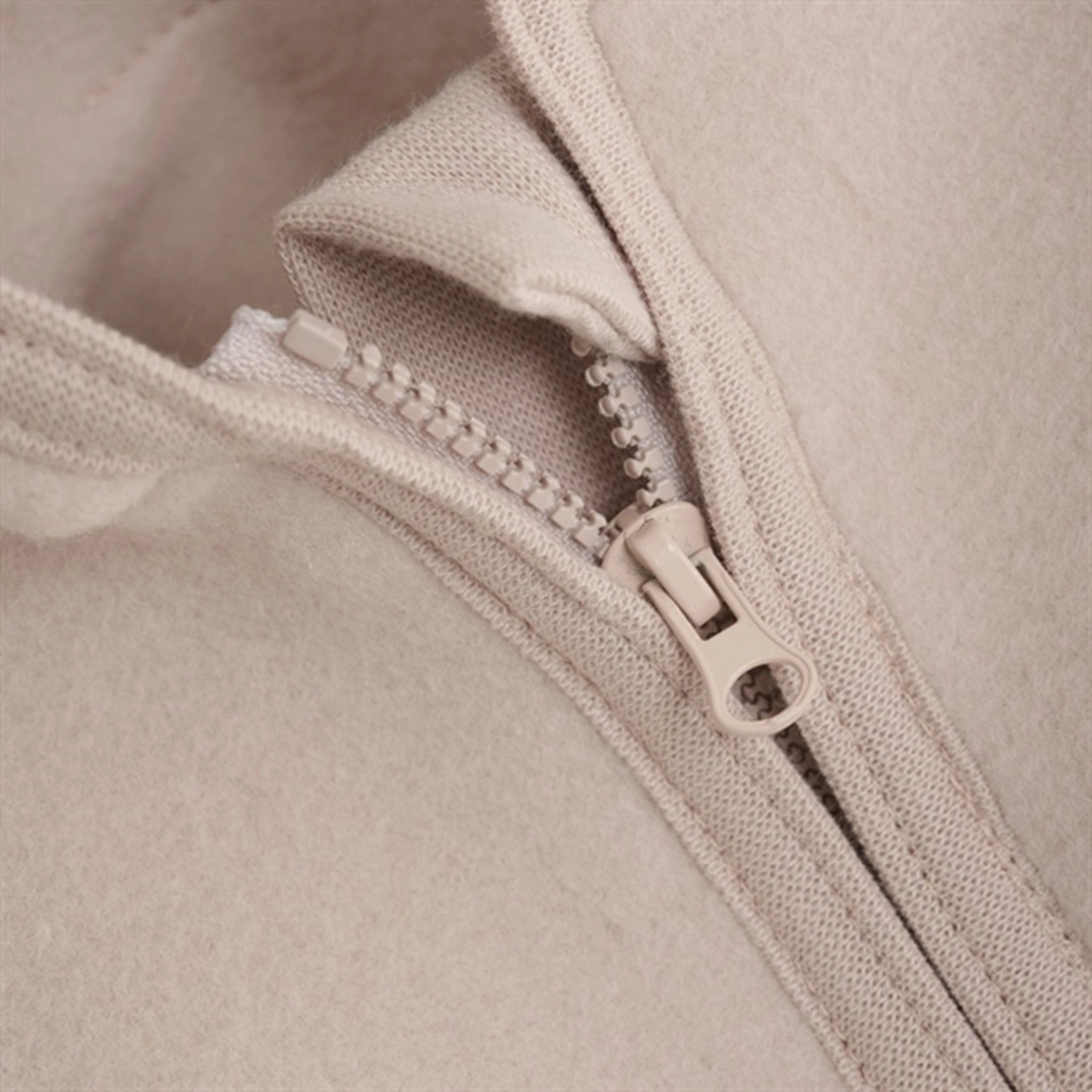MultiPocket Layout Huttelihut Jacket Ears Cotton Fleece Almond Peach