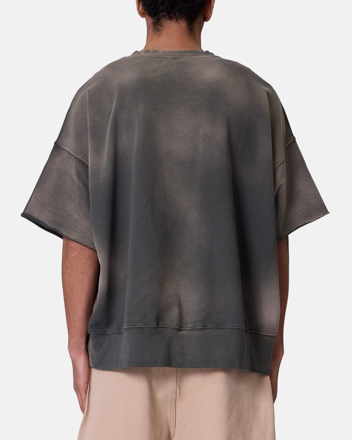 MNML Oversized Crewneck T-Shirt Green Comfortable Casual Sporty Look