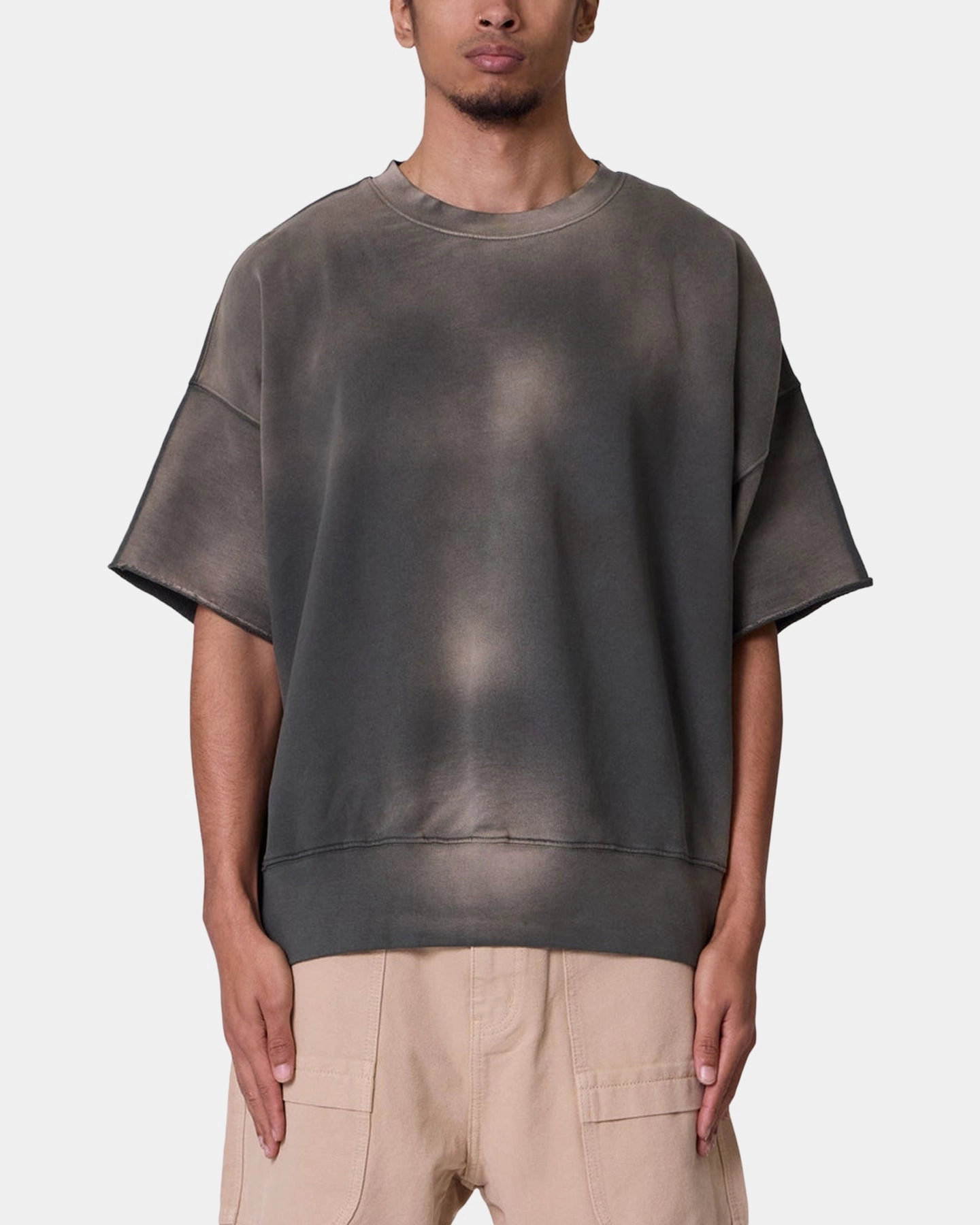 Timeless Wear Eco Friendly Fabric MNML Oversized Crewneck T-Shirt Green