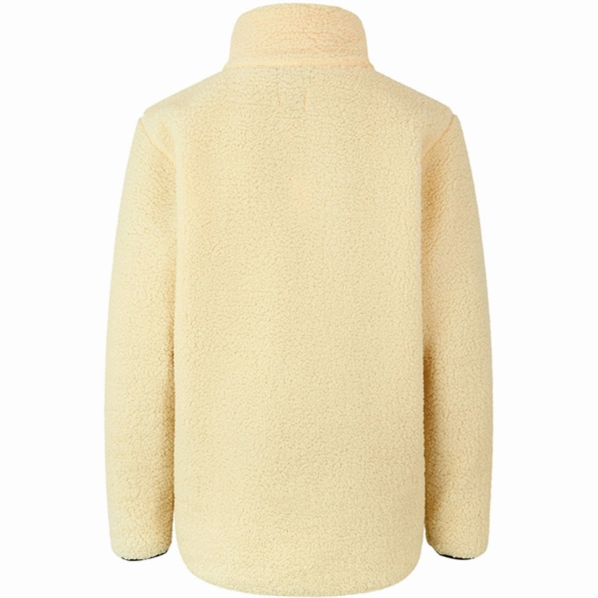 Mads N?rgaard Teddy Fleece Jeffo Fleece Jacket Vanilla Custard/Asphalt Ripstop Technology Down Filled