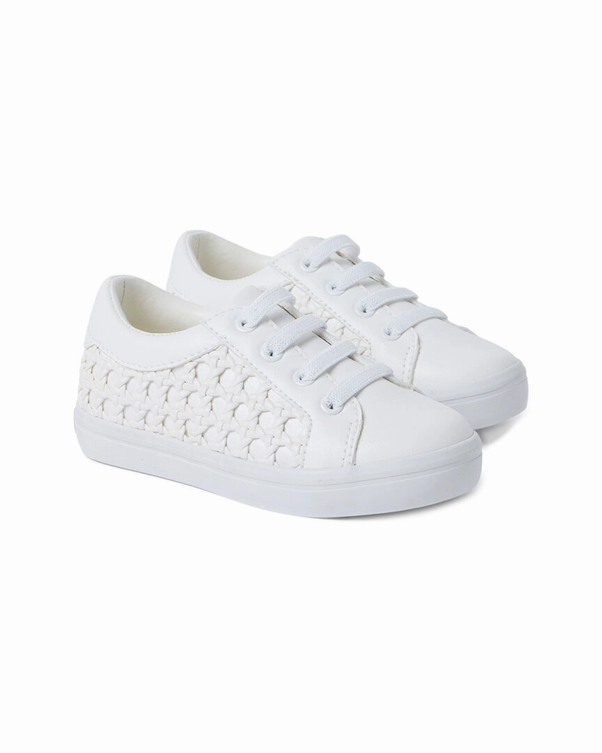 Janie and Jack Woven Sneaker Ankle Collar Padding