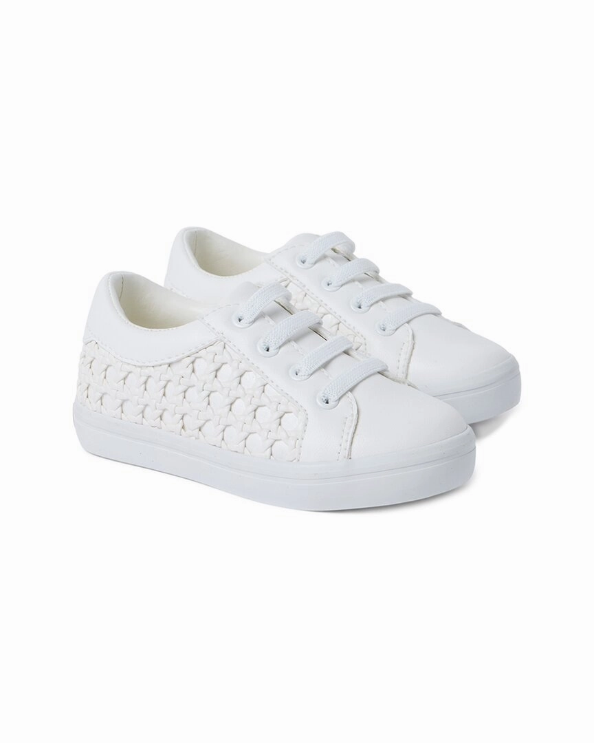 Janie and Jack Woven Sneaker Hyper Elastic Cushion Foot Relief